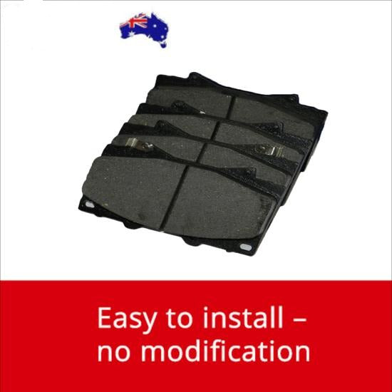 Hawk Street Rear Brake Pads | Toyota Land Cruiser/Tundra (08-10) (HB590P.682) main image 1