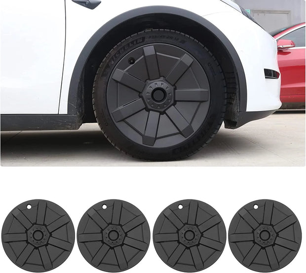 HUB CAPS  WHEEL COVERS Cybertruck Style for Tesla Model Y (4PCS) 2020-2024