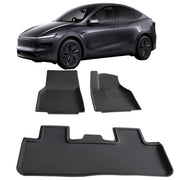 TESLA MODEL Y JUNIPER RHD Floor Mats 3D XPE Textured Waterproof Anti-Slip - Front Rear 2025-2026