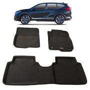 3D floor mats for HONDA CRV XPE Textured look RHD Front and Rear 2019-2022