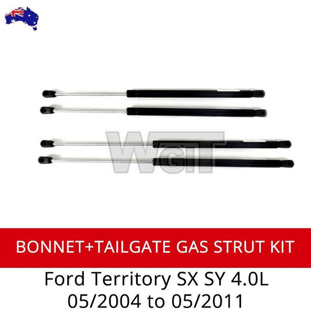 Territory Bonnet and Tailgate struts