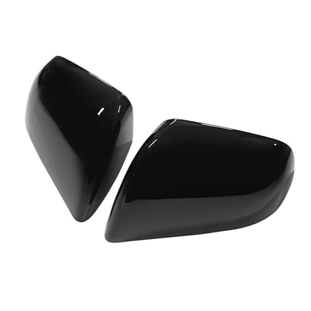 TESLA MODEL Y Black Mirror Protector Covers 2x Rear View Mirror - 2020-2023