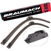 Braumach Front Wiper Blades Aero for Alfa Romeo 156 932 Sedan 1999-2006