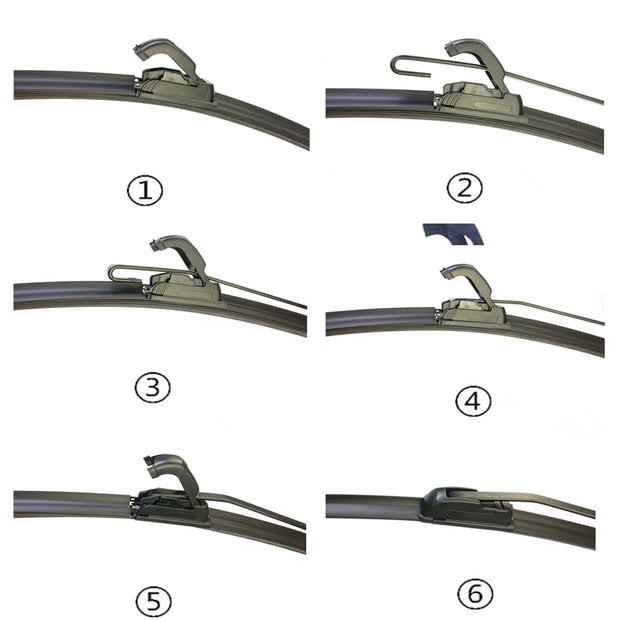 Wischerblätter Aero für Toyota Corolla HATCH 1994–1998, vorderes Paar, 2 x Blätter