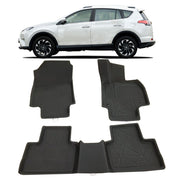 3D Car Floor Mats for TOYOTA RAV4 XPE - Front and Rear Set 2019-2024