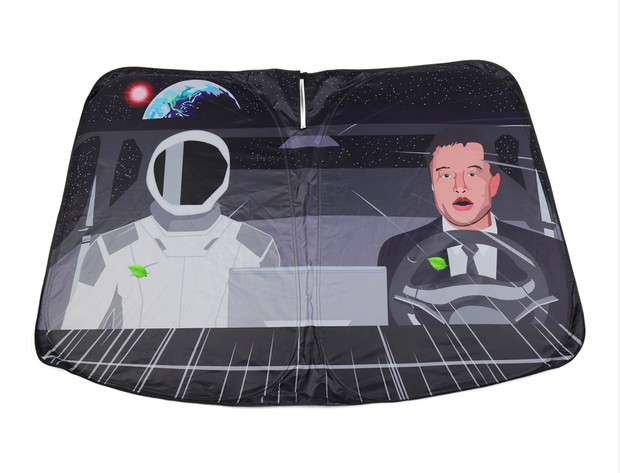 Tesla Model 3 and Y Windscreen Elon Astronaut Sunshade Front UV Cover - 2017-2024