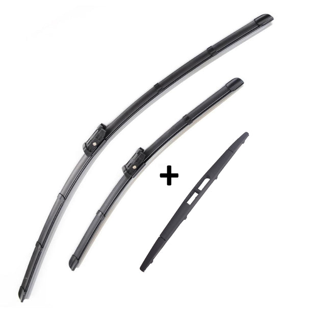 Wiper Blades Aero ForBMW 2 Series F22 F23 Hatch 2014-2016 FRT PAIR & REAR 3xBLS