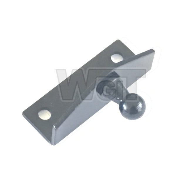 Brackets Right Angle External Ball for Gas Struts 10MM Ball Black Zinc (2PCS) BRAUMACH Auto Parts & Accessories 