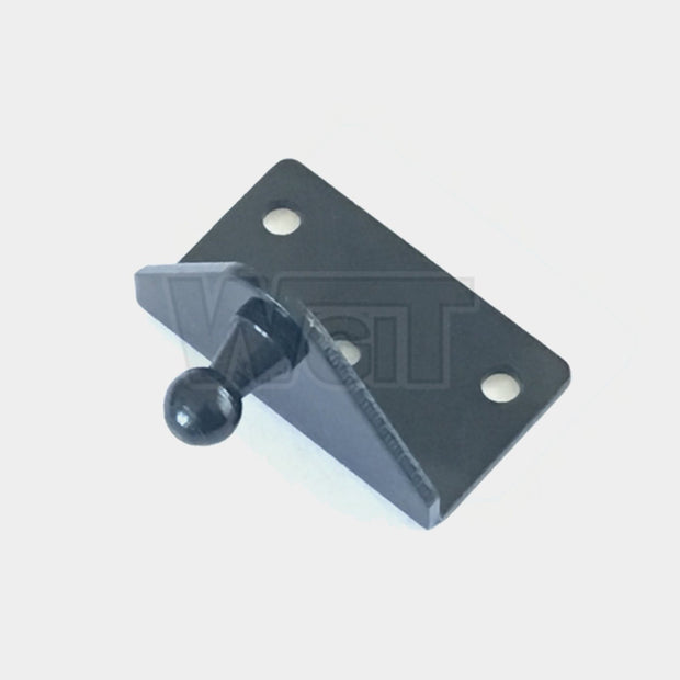 Brackets Right Angle External for Gas Struts 10MM Ball Black Zinc (4PCS) BRAUMACH Auto Parts & Accessories 