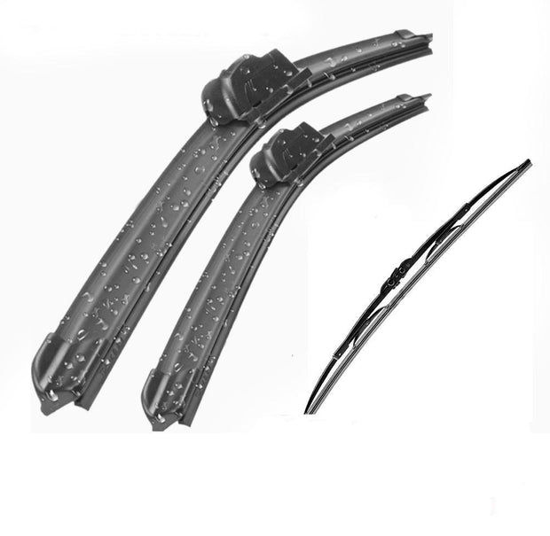 Daihatsu Terios Wiper Blades Aero For SUV 1997-2005 FRT PAIR & REAR 3 x BLADES BRAUMACH Auto Parts & Accessories 