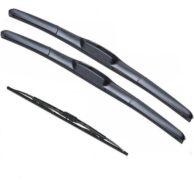 Daihatsu Terios Wiper Blades Hybrid Aero For SUV 1997-2005 FRT PAIR & REAR 3xBL BRAUMACH Auto Parts & Accessories 