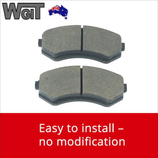 Disc Brake Pads Kit Rear For NISSAN Patrol GU GUII 1998-2012 DB1148 BRAUMACH Auto Parts & Accessories 