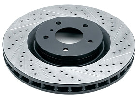 Hinten gebohrte Bremsscheiben und Bremsbeläge für Holden Special Vehicles Clubsport VT Sedan 5.7 i V8 1999