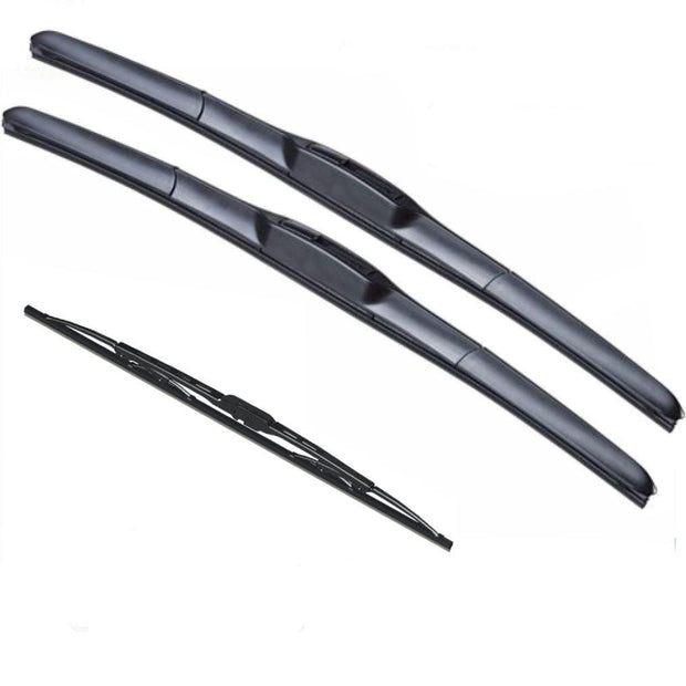 Fiat Scudo Wiper Blades Hybrid Aero For VAN 2008-2012 FRT PAIR & REAR 3 xBL BRAUMACH Auto Parts & Accessories 