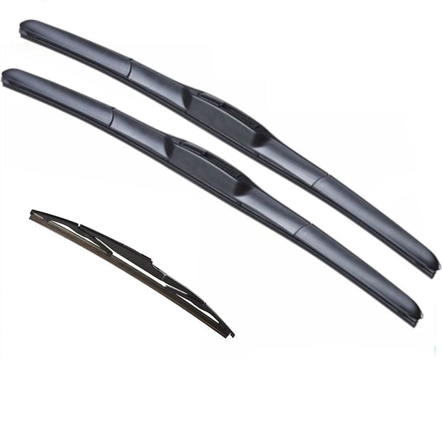 FJ Cruiser Wiper Blades Hybrid Aero for 2011-2016 FRONT 3x+1REAR BRAUMACH BRAUMACH Auto Parts & Accessories 