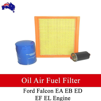 For FORD Falcon EA EB ED EF EL Engine Oil Air Fuel Filter KIT NEW Pair BRAUMACH Auto Parts & Accessories 