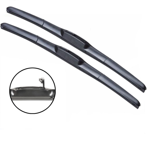 For Toyota Prado Wiper Blades Hybrid Aero SUV 2003-2009 For FRONT PAIR 2 x BLADES BRAUMACH Auto Parts & Accessories 