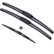 Ford EcoSport Wiper Blades Hybrid Aero For SUV 2013-2017 FRT PAIR & REAR 3xBL BRAUMACH Auto Parts & Accessories 