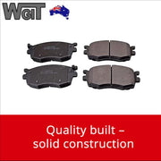 Front Brake Pads For HYUNDAI Excel 1.3 1.5 GLD Sedan Hatchback 1986 - 2000 DB1252 BRAUMACH Auto Parts & Accessories 