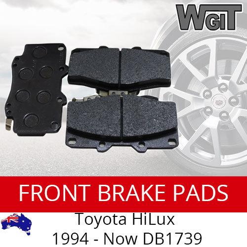 Front Brake Pads For TOYOTA HiLux 4WD 1994 - 2012 DB1739 KUN25 KUN26 BRAUMACH Auto Parts & Accessories 