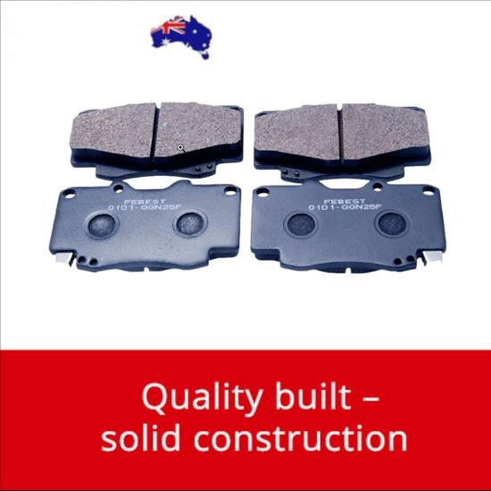 Front Brake Pads For TOYOTA Landcruiser Prado 05-1993-05-1996 DB1149 BRAUMACH Auto Parts & Accessories 