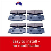 Front Brake Pads For TOYOTA Landcruiser Prado 05-1993-05-1996 DB1149 BRAUMACH Auto Parts & Accessories 