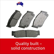 Front Rear Brake Pads Kit for Hyundai Getz 3D Hatchback 09-02-09-11 DB1252-DB1451 BRAUMACH Auto Parts & Accessories 