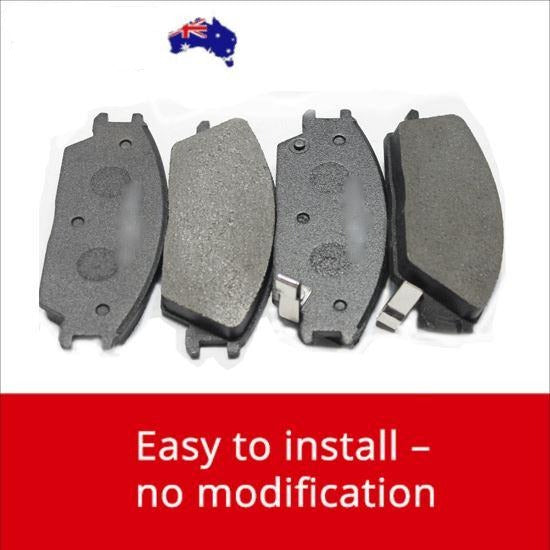 Front Rear Brake Pads Kit for Hyundai Getz 3D Hatchback 09-02-09-11 DB1252-DB1451 BRAUMACH Auto Parts & Accessories 