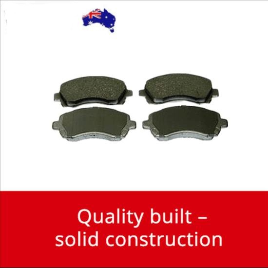 FRONT REAR BRAKE PADS SUBARU LIBERTY 3.0 2.0 2.5 2004 - 2009 DB1722 DB1379 BRAUMACH Auto Parts & Accessories 