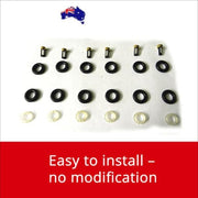 Fuel Injector Service Kit For VE HOLDEN Commodore V6 OEM Quality (6 x PCS) BRAUMACH Auto Parts & Accessories 