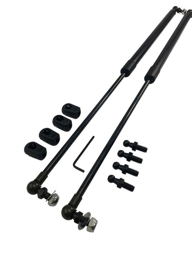 Gas Struts 600mm - Pressure Release 1100N - Adjustable - Caravan - Trailer - Toolbox - (Pair) BRAUMACH Auto Parts & Accessories 