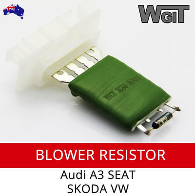 HEATER BLOWER RESISTOR For VW GOLF PASSAT CADDY TOURAN For AUDI A3 SEAT For Skoda BRAUMACH Auto Parts & Accessories 