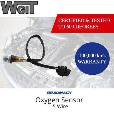 Holden Commodore O2 Oxygen Sensor for VZ LE0 - LY7 2005-2007 3.6L V6 5 Wire BRAUMACH Auto Parts & Accessories 