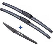 Jeep Commander Wiper Blades Hybrid Aero For SUV 2006-2011 FRT PAIR & REAR 3xBL BRAUMACH Auto Parts & Accessories 