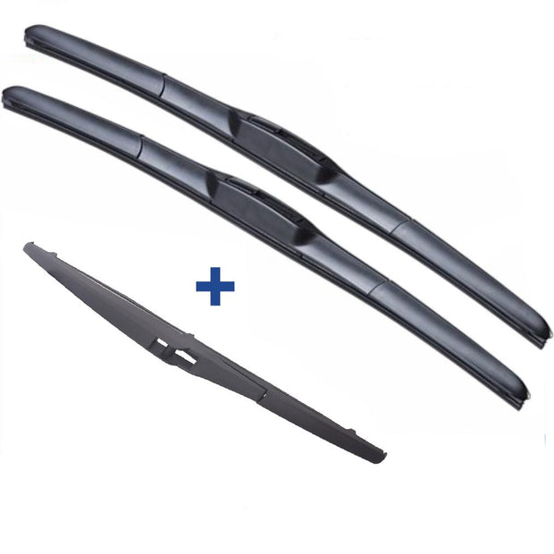 Kia Sorento Wiper Blades Hybrid Aero For SUV 2015-2017 FRT PAIR & REAR 3 xBL BRAUMACH Auto Parts & Accessories 