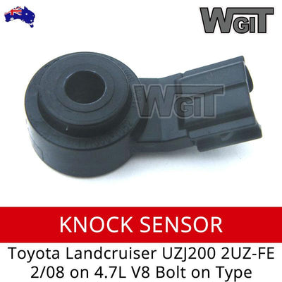 Knock Sensor For TOYOTA Landcruiser UZJ200 2UZ-FE 2-08 on 4.7L V8 Bolt on Type BRAUMACH Auto Parts & Accessories 