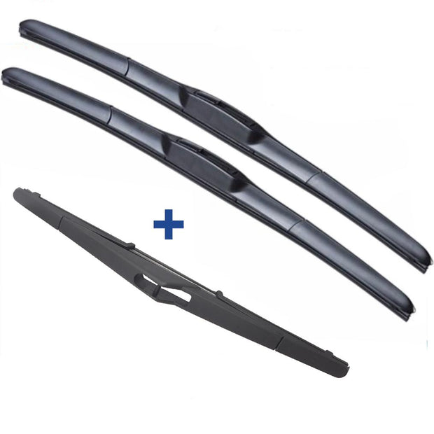 Lexus LX570 Wiper Blades Hybrid Aero For SUV 2008-2015 FRT PAIR & REAR 3 xBL BRAUMACH Auto Parts & Accessories 