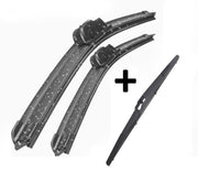 Lexus RX350 Wiper Blades Aero For SUV 2006-2009 FRT PAIR & REAR 3 x BLADES BRAUMACH Auto Parts & Accessories 