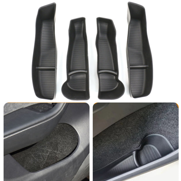 TESLA MODEL Y Door Storage Inserts Protector x 4 - Model 2020-2024