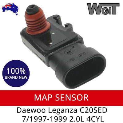 Map Sensor For DAEWOO Leganza C20SED 7-1997-1999 2.0L 4CYL OEM Quality BRAUMACH Auto Parts & Accessories 