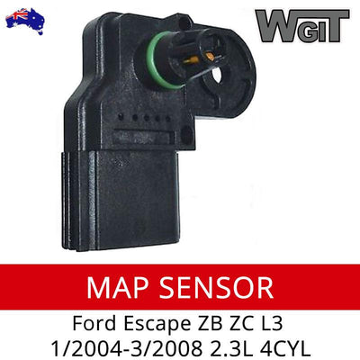 Map Sensor For Ford Escape ZB ZC L3 1-2004-3-2008 2.3L 4CYL BRAUMACH Auto Parts & Accessories 
