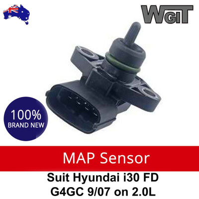 MAP Sensor For HYUNDAI i30 FD G4GC 9-07 on 2.0L 4CYL OEM QUALITY BRAUMACH Auto Parts & Accessories 