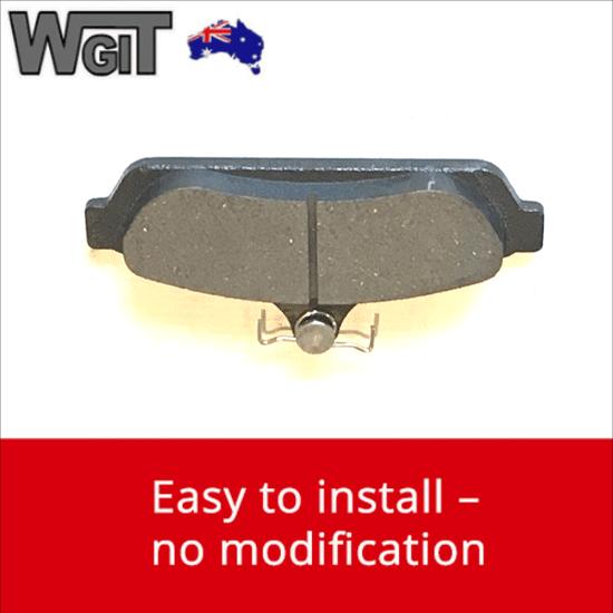 REAR BRAKE PAD KIT For HOLDEN COMMODORE VL VN VP VS - DB1086 1986-1997 BRAUMACH Auto Parts & Accessories 