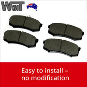 Rear Disc Brake Pads For MITSUBISHI Pajero NS NT NW 2006-2012 DB1200 OEM Quality BRAUMACH Auto Parts & Accessories 