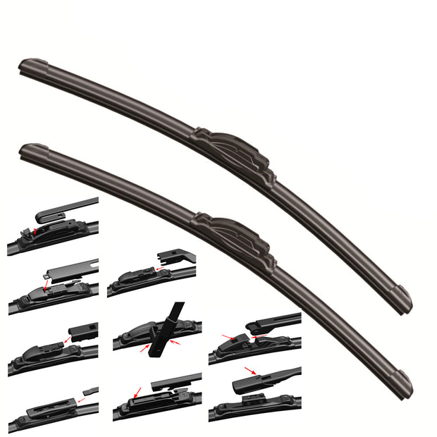 Wiper Blades Aero for Mercedes Benz C-Class W204 Sedan 03-2007 - 11-2008