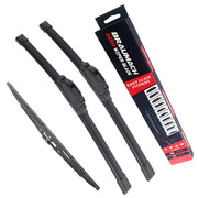 Front Rear Wiper Blades for Porsche Cayenne 9PA SUV GTS 4.8 2007-2010