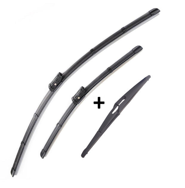 Ford Everest Wiper Blades Aero For SUV 2015-2017 FRT PAIR & REAR 3 x BLADES