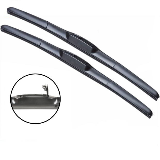 Wischerblätter Hybrid Aero für Lexus CT200h Hatch 2011–2016 FRT PAIR 2 x BLADES