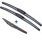 Wiper Blades Hybrid Aero For Suzuki SX4 S-Cross Hatch2013-2016 FRT PAIR&REAR 3xBL