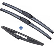 Wiper Blades Hybrid Aero For Nissan X-Trail Hatch 2014-2017 FRONT PAIR&REAR 3xBL